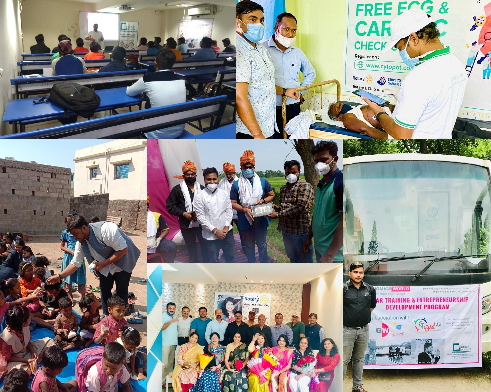 Grinity Foundation Empowering Communities through education programs